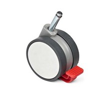 Roulette Blanche avec frein pour Chaise Haute Prima Pappa 35 Peg-Pérego - Couleu