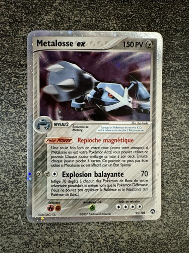 Metalosse pokémon 95 108 - ex,
