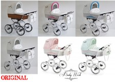 Scarlett Osier ,Landau Baby Fashion 3in1 Nacelle+Poussette +Siège Auto + Sans