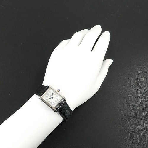 Montre femme cartier must tank - femme,