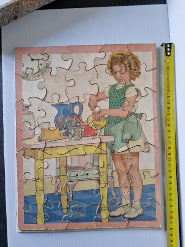 Jouet ancien beau - beau, puzzle