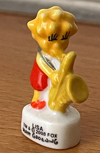 Fève lisa simpson 2008 - simpson,