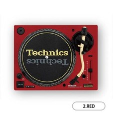 Technics Miniature Collection SL-1200M7L Red DJ Turntable LP Record Diorama
