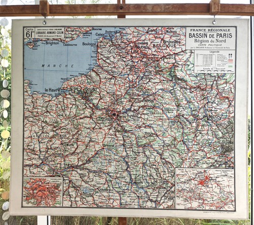 Ancien carte scolaire - carte,