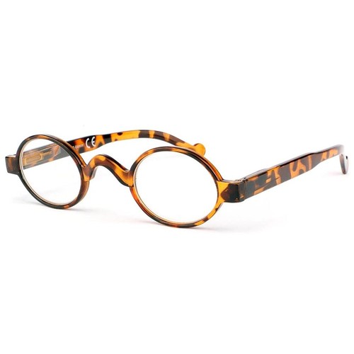 Lunettes lecture rondes marron