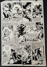 Planche Originale GENE COLAN