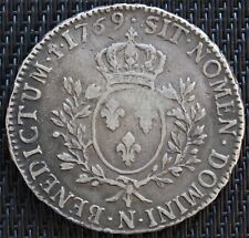 LOUIS XV ECU AU BANDEAU 1769 N MONTPELLIER 