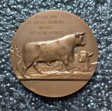 + Médaille Bronze Crédit Agricole des Deux Sèvres Bovin gr Vernon