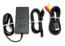 PS2 SLIM ALIMENTATION & CABLE