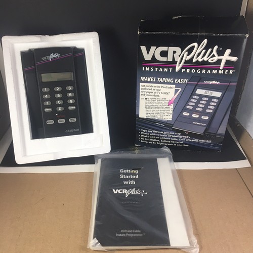 Vintage vcr plus instant - vcr, plus+