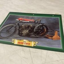 Anzani 1600 Stayer 1908 fiche carte moto passion collection Atlas