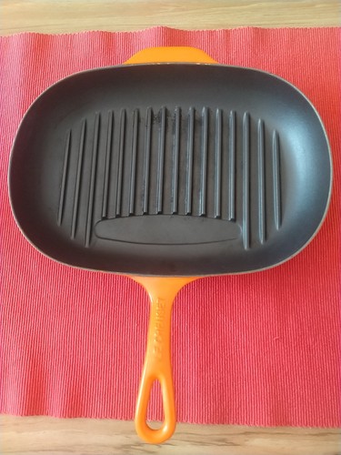 Grande poêle grill creuset - poêle, le