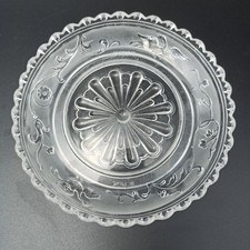 BACCARAT - DESSOUS DE BOUTEILLE EN CRISTAL MOULÉ Modèle ARABESQUE 