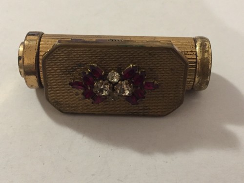 Etui rouge lèvre vintage - etui, a