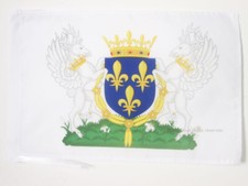 DRAPEAU BLASON ROYAUME DE