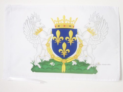 Drapeau blason royaume - blason, de