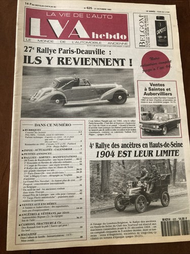 Vie auto 625 1993 - l'auto,