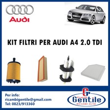 Set 4 Filtres Entretien Audi