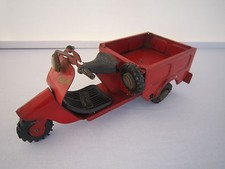 AD089 FAUVEL SCOOTER VESPA MOTO TRIPORTEUR ANNEES 50 RARE TBE D'ORIGINE 