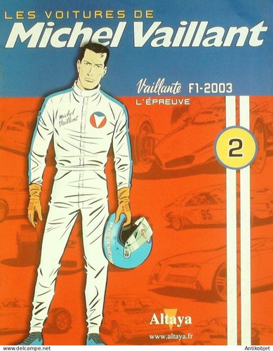 Voiture michel vaillant - vaillant, f1
