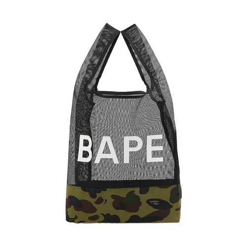 Bape first camo mesh bag - first,