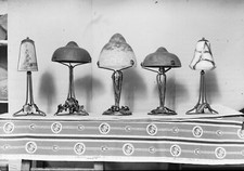 Lampes Champignon c. 1910 -