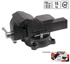 Atelier Établi Serrurier Étau Parallèle Pivotant 360° 15 Kg 150 Mm