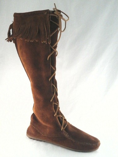 Minnetonka 1422 brown tall - minnetonka,
