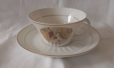 Tasse + Sous Tasse Souvenir De Première Communion Limoges Chapus Frère...