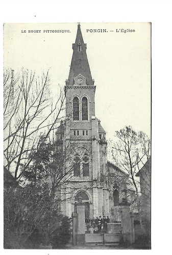 Poncin eglise - ,