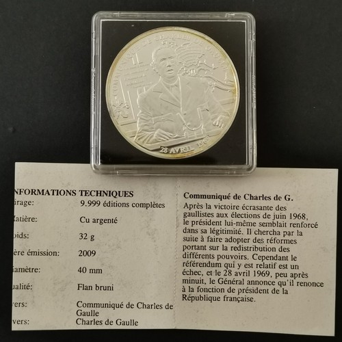 Medaille 2009 40mm 32g - 2009,