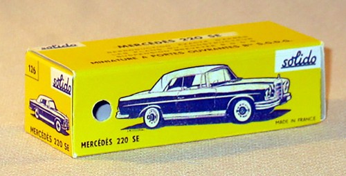 Solido 126 mercedes benz - 126,