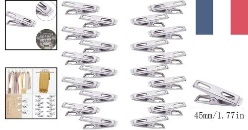 Pinces linge inox - linge,