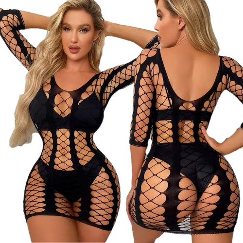 Mini robe maille - robe, en