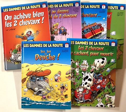 Les damnes la route - bd, de