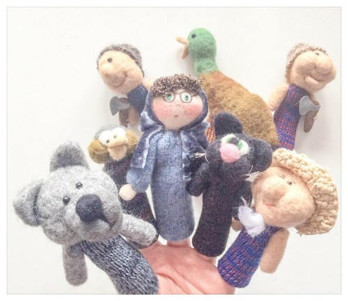 Marionnettes doigts conte - a,