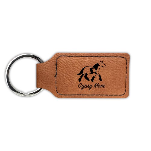 Gypsy mom keychain leatherette - gypsy,