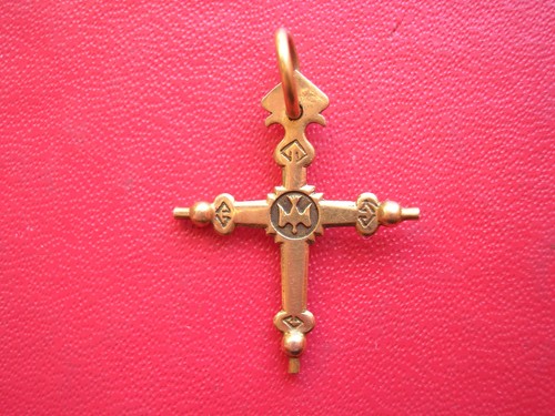 Croix savoie - croix, or