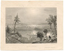 Gravure XIX° siècle sur