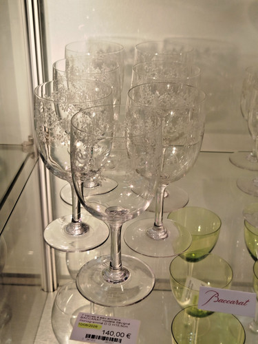 Verres eau anciens - a,