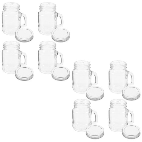 Lot bocaux mason avec - de, 8