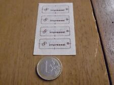 Autocollant decal transfert