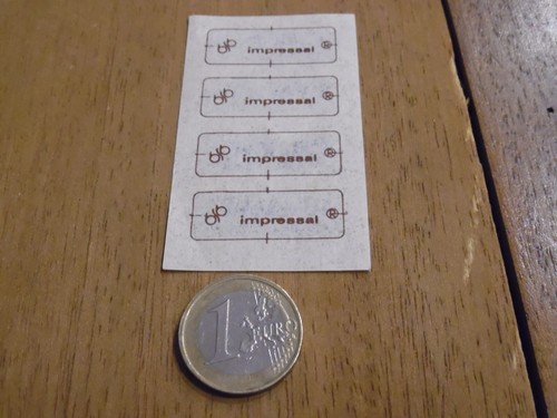 Autocollant decal transfert