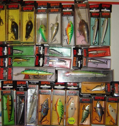 Rapala new old stock lures - rapala,