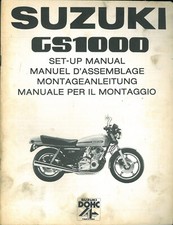 Manuel SUZUKI GS 1000