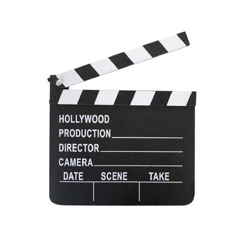 Clap cinéma bois - clap, en