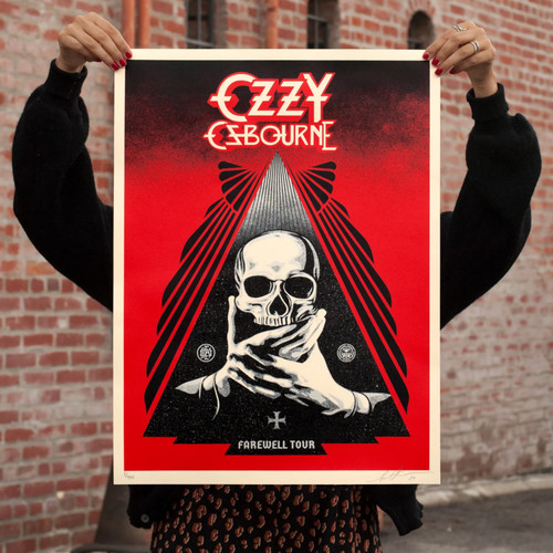 Shepard fairey ozzy - fairey, (obey)