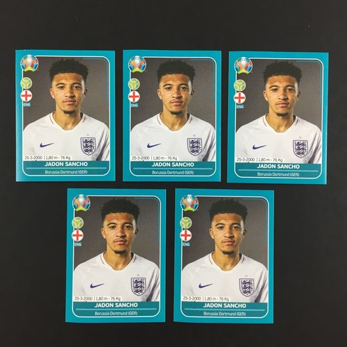 Jadon sancho rookie lot 5 - rookie, rc