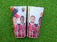 Lot 2 verres OGC NICE ogcn