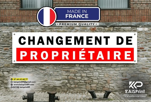 Bache banderole changement - banderole,